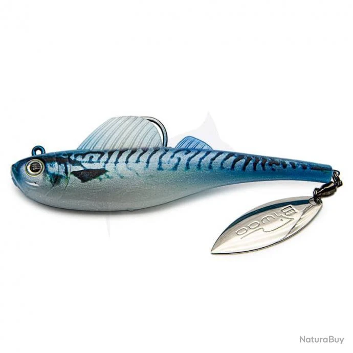 Biwaa Ocean Divinator 9cm CT105 leurre souple mer bleu