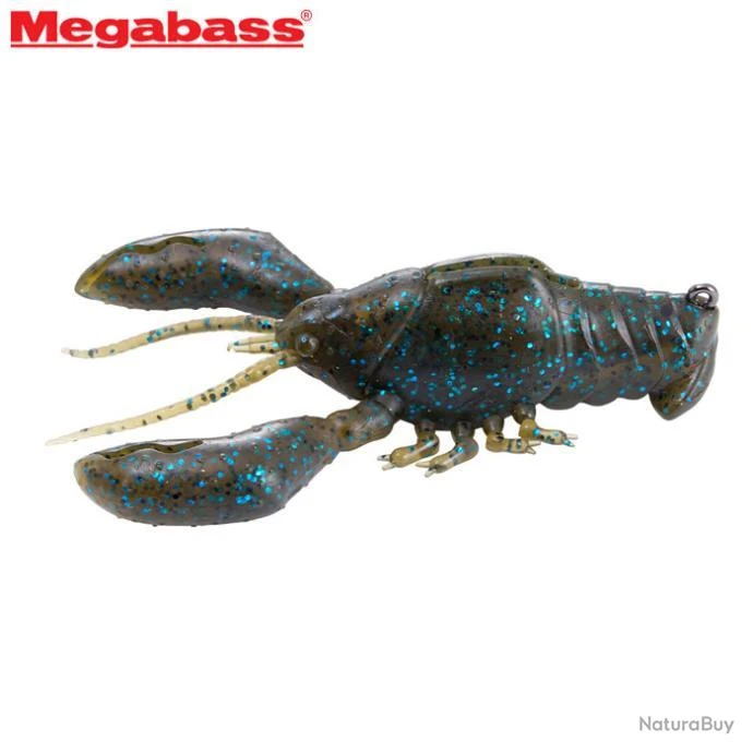 Leurre Megabass Sleeper Craw Greenpumpkin Blue