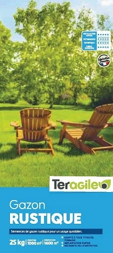Gazon Rustique Teragile 25kg