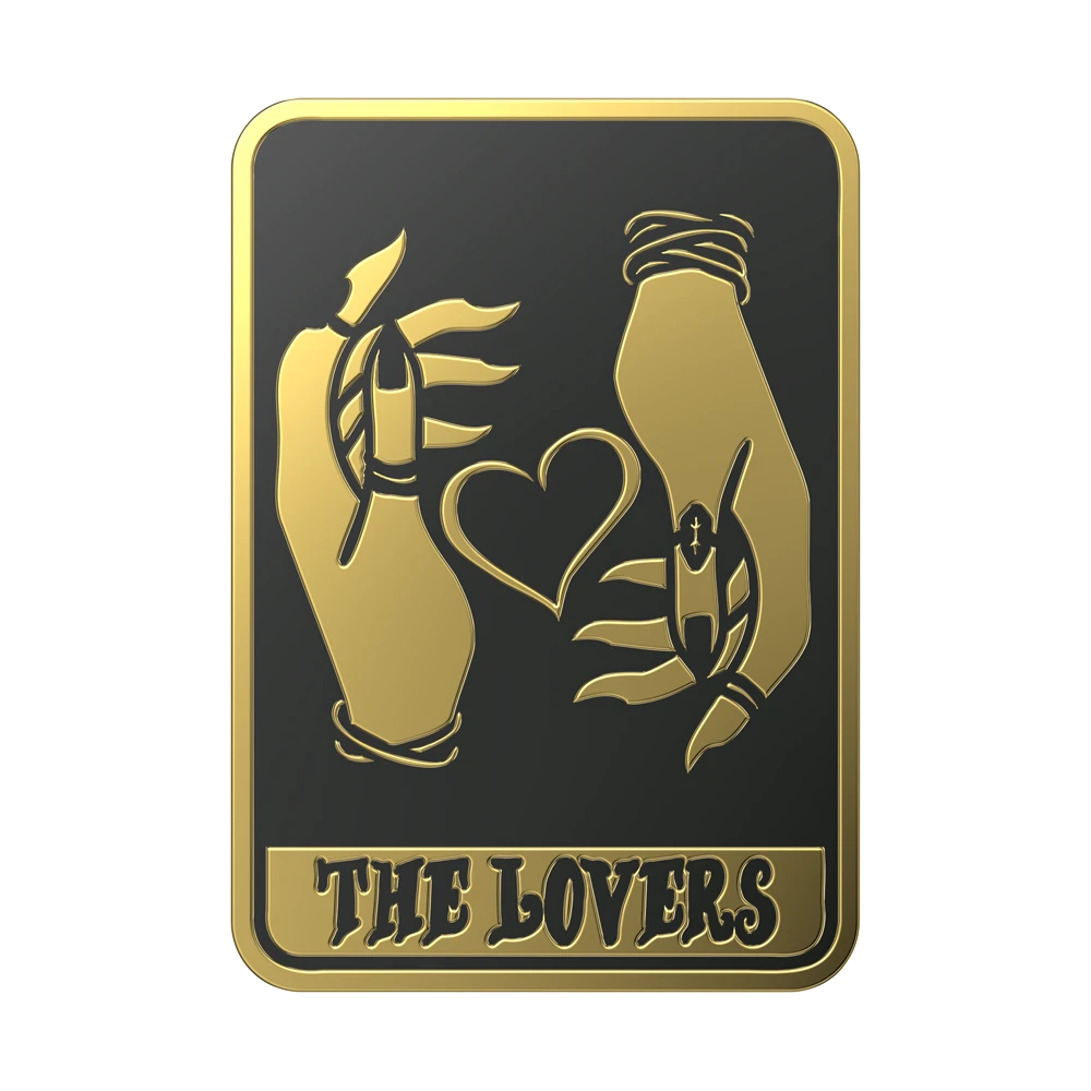 PopSockets Enamel Tarot Card The Lovers