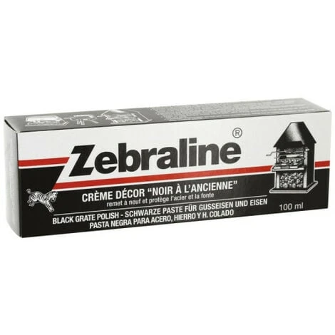 Zebraline ZEBRA pâte noire 100ml