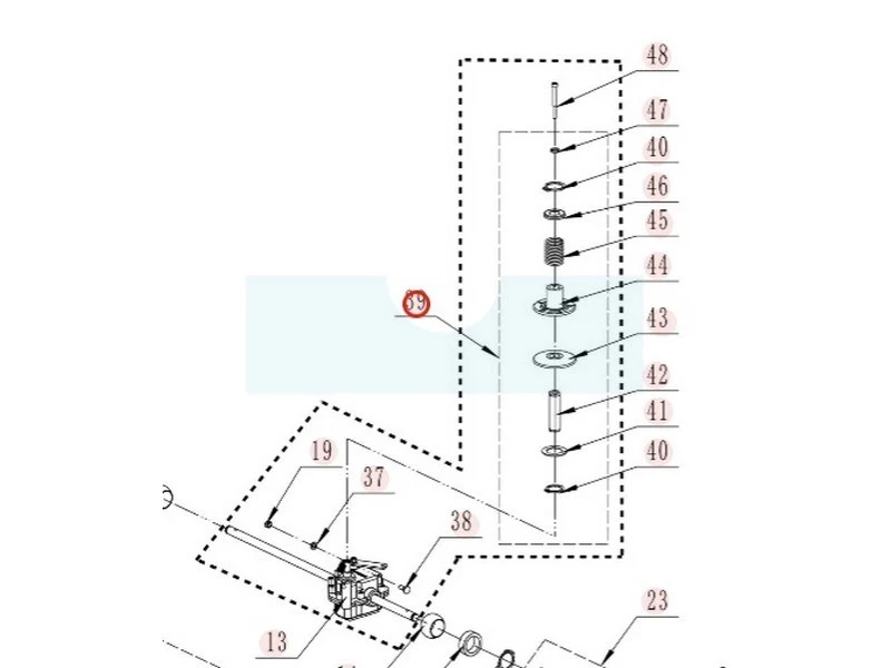 Détails poulie Weibang