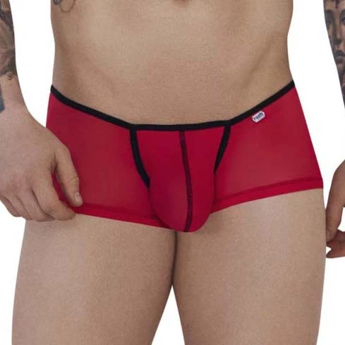 Shorty Pikante Sonar rouge en microfibre