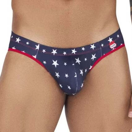 Slip Pikante Star PIK0826 bleu avec motif étoiles
