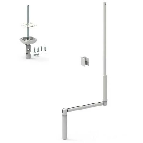 Manivelle volet roulant 1300mm avec sortie 6P7 verticale