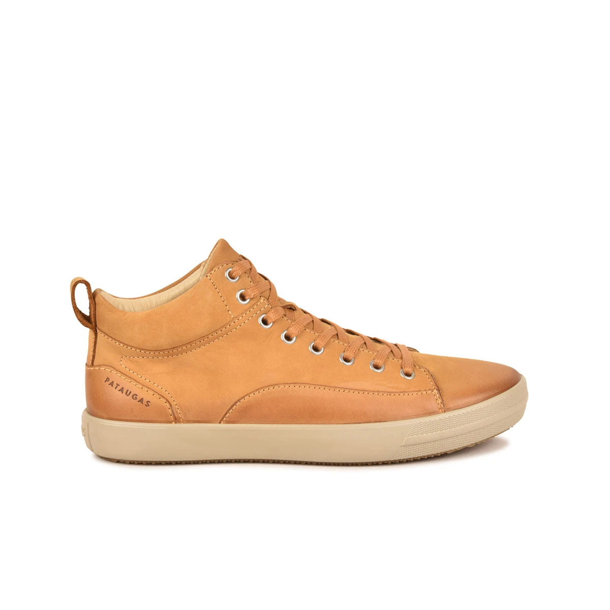 Pataugas NEW CARLO/N H2I TAN - Basket basse homme en cuir suède
