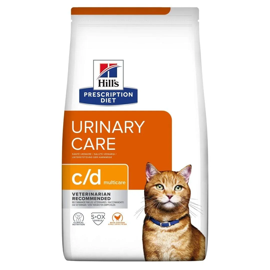 Hill's Prescription Diet Chat C/d Urinary Multicare Poulet - Aliment pour chat santé urinaire